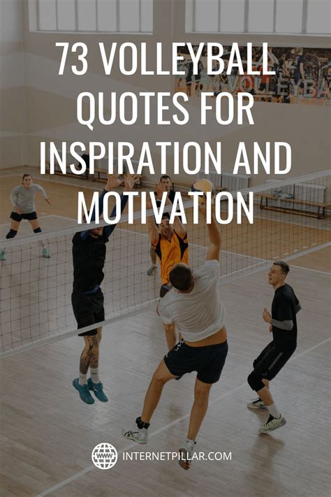 inspirational volleyball quotes|101 Inspirational Quotes for Volleyball: Motivation for .